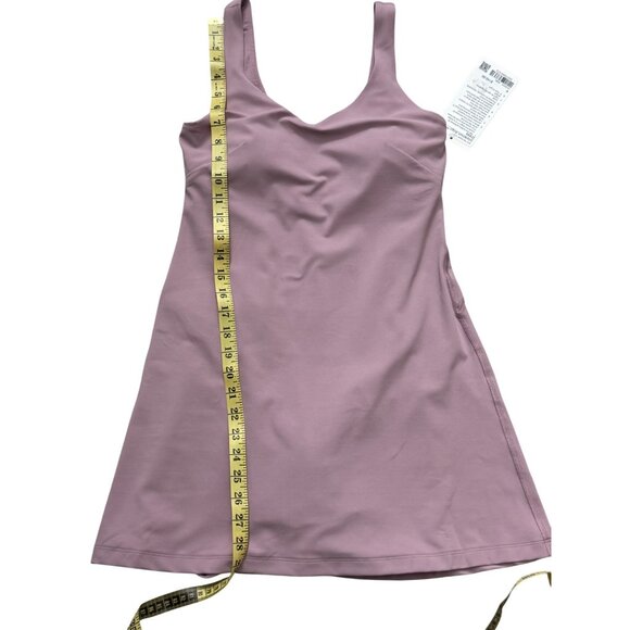 Lululemon Align Dress Size 6 With Built-In Bra & Shorts Nulu W1EIOS RSBL NWT - Picture 16 of 16